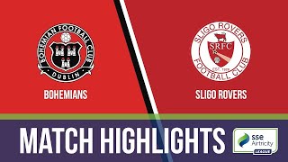 HIGHLIGHTS Bohemians 03 Sligo Rovers [upl. by Nylra208]