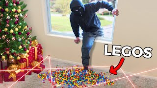 LEGO Security System vs Burglar [upl. by Miun648]