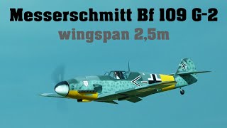 Messerschmitt Bf 109 G  scale RC plane  4K  Syrovice 2023 [upl. by Doownil516]