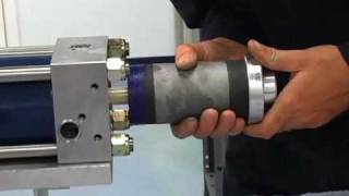 Part 5 of 6 How to completely rebuild a H2O Jet or Flow Waterjet Intensifier Assembly [upl. by Seth]