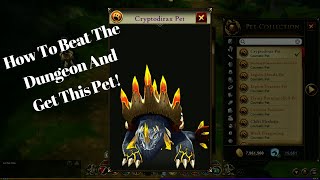 How To BEAT Heartwood Forest Dungeon And Get Cryptodirax Pet AdventureQuest 3D [upl. by Jane502]