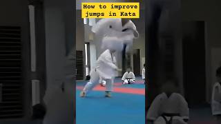 Masao Kagawa Jumps in kata karate martialarts [upl. by Mychal]