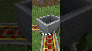 Minecraft Made Minecarts WAY FASTER minecraftupdate [upl. by Salokkin]