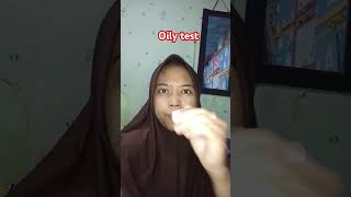 Oily test foryou fürdich fy lucu dramangakak funny dramakomedi oilyskin seruan oilyface [upl. by Colton164]