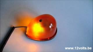 GYROPHARE LED GOUTTE DEAU ORANGE [upl. by Ojaras]