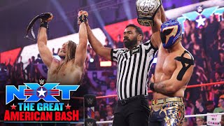 Nathan Frazer and Axiom outlast MSK in a thriller NXT Great American Bash 2024 highlights [upl. by Ralip354]