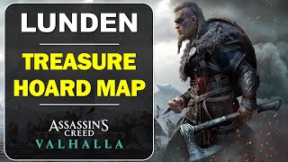 Lunden Treasure Hoard Map Location amp Solution  Oxenefordscire  Assassins Creed Valhalla [upl. by Adriane466]