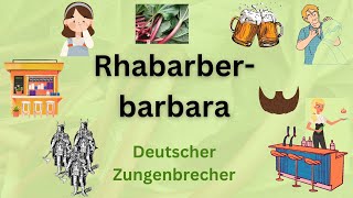 Rhabarberbarbara  kleines Wunder der deutschen Wortbildung [upl. by Dosi264]