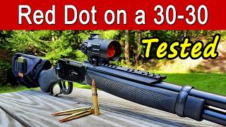 Red Dot on a 3030 Field Tested  Best Deer Hunting Gun [upl. by Aisetal]