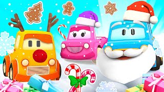 Car cartoon for kids The best Christmas cartoons for babies Clever cars for kids Street vehicles [upl. by Ardnuhsed91]