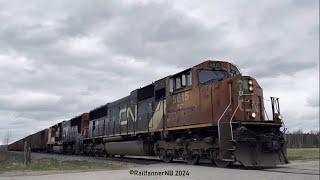 CN 594 West on the Sussex Sub  April 29th 2024 [upl. by Lurlene]