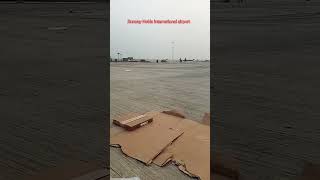 Runway Noida international airport creatorjay787 runway ytshorts airport [upl. by Annoyk359]