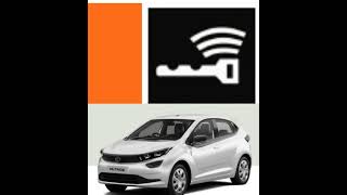 Key not detecting warning light on tata Altroz Tigor Nexon Tiago Tigore Harrier car  Hindi [upl. by Phylys]