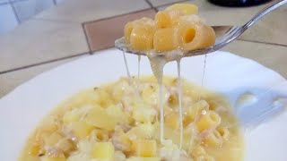 Pasta e patate alla napoletana con provola ricetta della nonna [upl. by Cony]