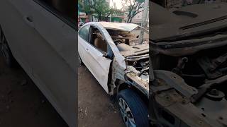 Car accident automobile restoration carcrashes crash Royalcargarage [upl. by Rehpinnej]