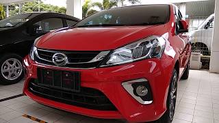 Daihatsu Sirion 2018 Tipe Terbaru Warna Merah [upl. by Ahkos681]