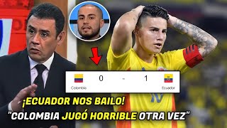 😫DESTROZADOS PERIODISTAS COLOMBIANOS quotEXPLOTANquot tras DERROTA ante ECUADOR 01 [upl. by Ladnek]