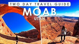 MOAB UTAH Two Day WEEKEND TRAVEL GUIDE  BEST THINGS to DO EAT amp SEE [upl. by Koralie]