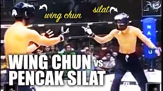 Wing Chun vs Pencak Silat MMA Fight [upl. by Areit]