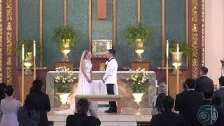 Wedding of Zuzanna Kruk amp Jimmy Hoang Dang September 14 2024 200 PM Mass HolyFamilyArtesia [upl. by Leanard]