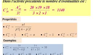 probabilités  dénombrement  combinaisons [upl. by Schrader]