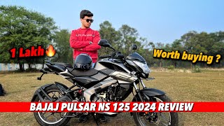 2024 Bajaj Pulsar NS125 Review  Best bike in 1 lakh [upl. by Dawna813]