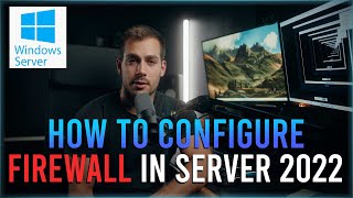 How to Configure Firewall in Windows Server 2022 [upl. by Aneelehs169]