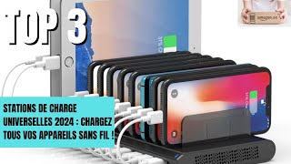 Top 3 Stations de Charge Sans Fil 2024  Simplifiez Votre Quotidien [upl. by Anwahsed996]