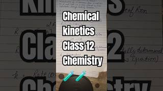 Chemical kinetics class 12 chemistry rate of Reaction  rate constant  class12chemistry [upl. by Bratton125]