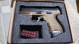 REVIEW UNIT SPRING HK VP9 WGB 7MM WARNA TAN amp BLACK [upl. by Nonnel885]