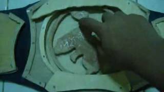 WWE CHAMPIONSHIP BELT HANDMADE MADE OF WOOD [upl. by Milman400]