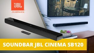 UNBOXING JBL Cinema SB120 [upl. by Fidole]