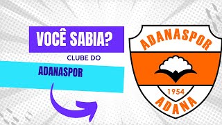 POR QUÊ SURGIU O ADANASPOR DA TURQUIA CAMPEONATO TURCO SEGUNDA DIVISÃO 2425 [upl. by Mercedes]