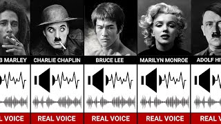 Real Voice of Historical Figures [upl. by Hacker]