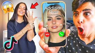 DO NOT FACETIME ADDISON RAE SHE MADE A TIKTOK IN MY HOUSE [upl. by Oppen788]