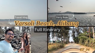 Visited Varsoli Beach before leaving Alibaug Full Itinerary of Alibaug series [upl. by Kipp]