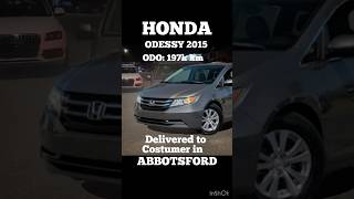 Sold for 14800 2015 Honda Odyssey EX Delivered in Abbotsford  Clean amp Ready for the Road [upl. by Scuram244]