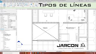 Tipos de linea  Tutorial Revit 2020 [upl. by Mita950]