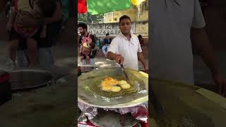 Most Hygienic Street Side Aloo Tikki 🙀😍 streetfood viralshort shorts trending youtubeshorts [upl. by Annunciata]