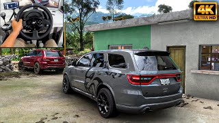 Dodge Durango Hellcat amp Jeep Grand Cherokee  OFFROAD CONVOY  Forza Horizon 5  Thrustmaster T300RS [upl. by Naneek]