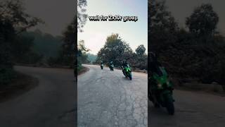 Kawasaki Ninja rider 🔥🚀  kawasaki viralvideo zx10r publicreaction ninjazx10rlover rider [upl. by Ecadnak]