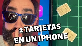 CONVERTIR un IPHONE en DUAL SIM MÉTODO REAL [upl. by Gefen]