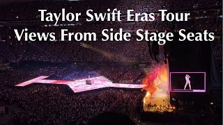 Views from Side Stage Seats  Taylor Swift Eras Tour  How our Ticketmaster Fail ended up [upl. by Airretnahs]