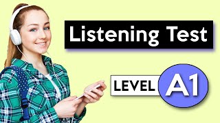 A1 Listening Test  English Listening Test [upl. by Merritt]