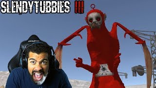 THE TELETUBBY FINAL BOSS BATTLE  Slendytubbies 3  ENDING [upl. by Keppel]