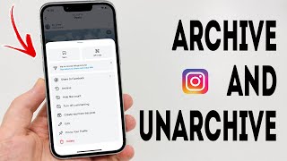 How To Archive And Unarchive Instagram Posts  Full Guide [upl. by Scever703]