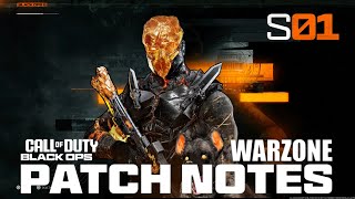 PATCH NOTES ATUALIZAÇÃO DA INTEGRAÇÃO BLACK OPS 6 WARZONE COM SEASON 1  PARTE 2 WARZONE [upl. by Einnhoj940]