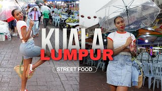 KUALA LUMPUR MALAYSIA🇲🇾 the best street food market in the world 🌎 [upl. by Lleinad]