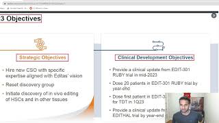 Editas Medicine CRISPR Updates [upl. by Miche]