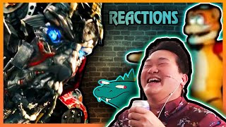 Transformers DARK OF THE MOON Reaction Highlights with kellengoff [upl. by Garnes416]